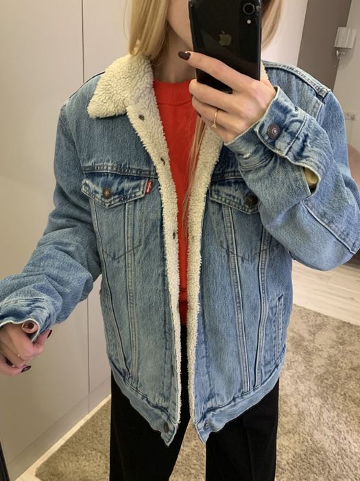 Levis куртка джинсовка зимова
