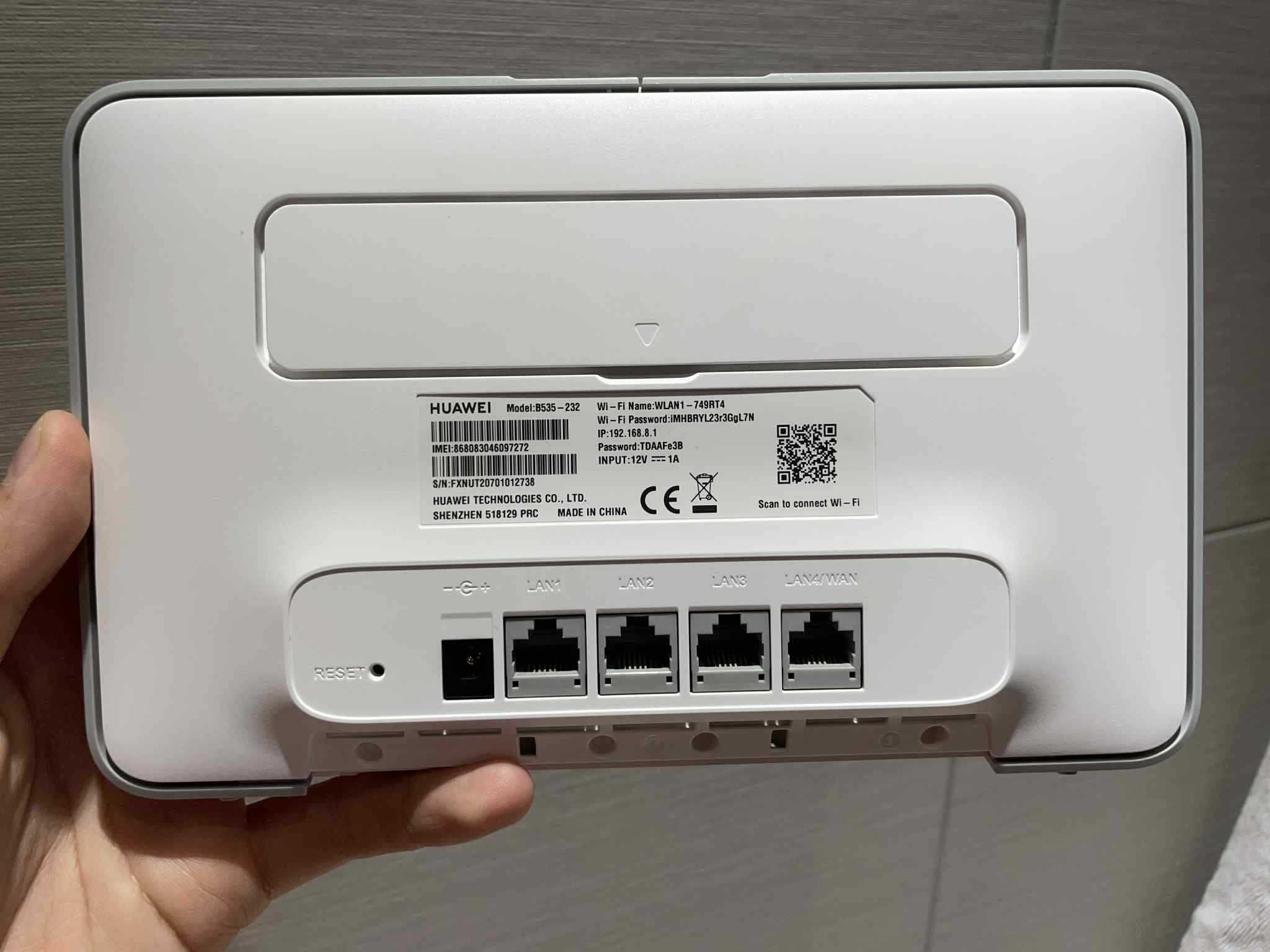 HUWAEI 4GRouter 3 Pro