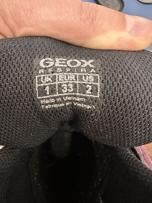 Зимові чоботи черевики Geox 33 розмір