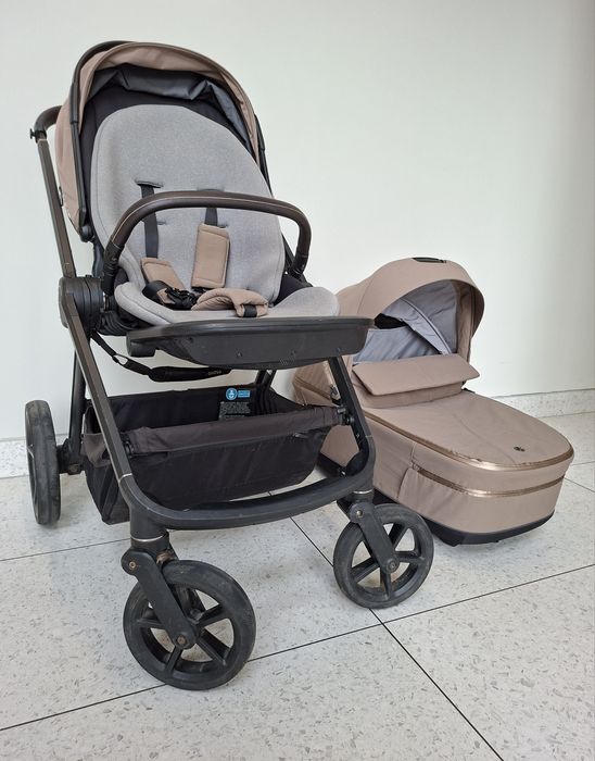 Espiro Miloo -  2w1 kolor: Beige luster + łóżeczko turystyczne
