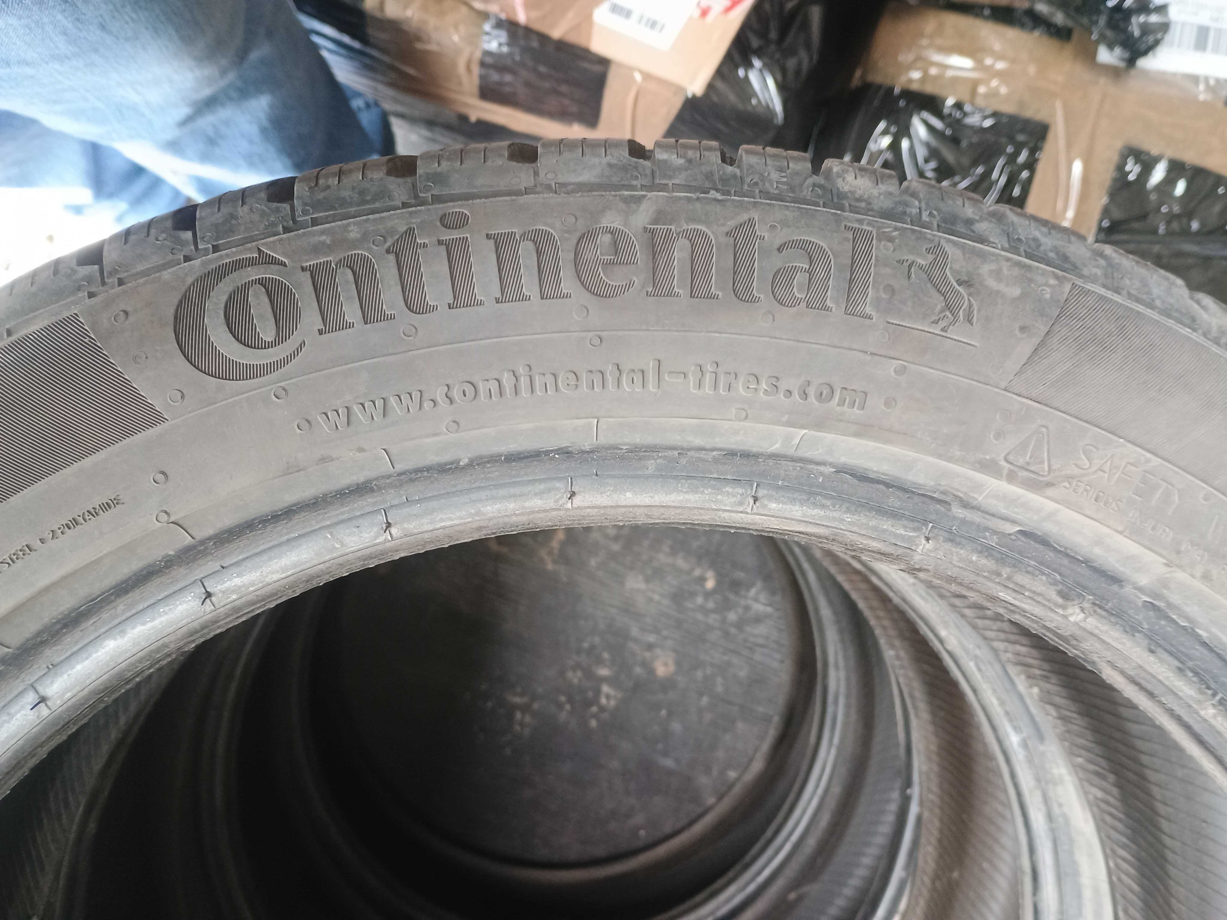 Zimowe opony Continental 205/50 r17 komplet 4 sztuki Bieżnik 7,5mm