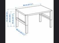 Biurko ikea 100 x 60 z regulacją wysokości