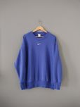 Niebieska Bluza Crewneck Nike Center Logo M