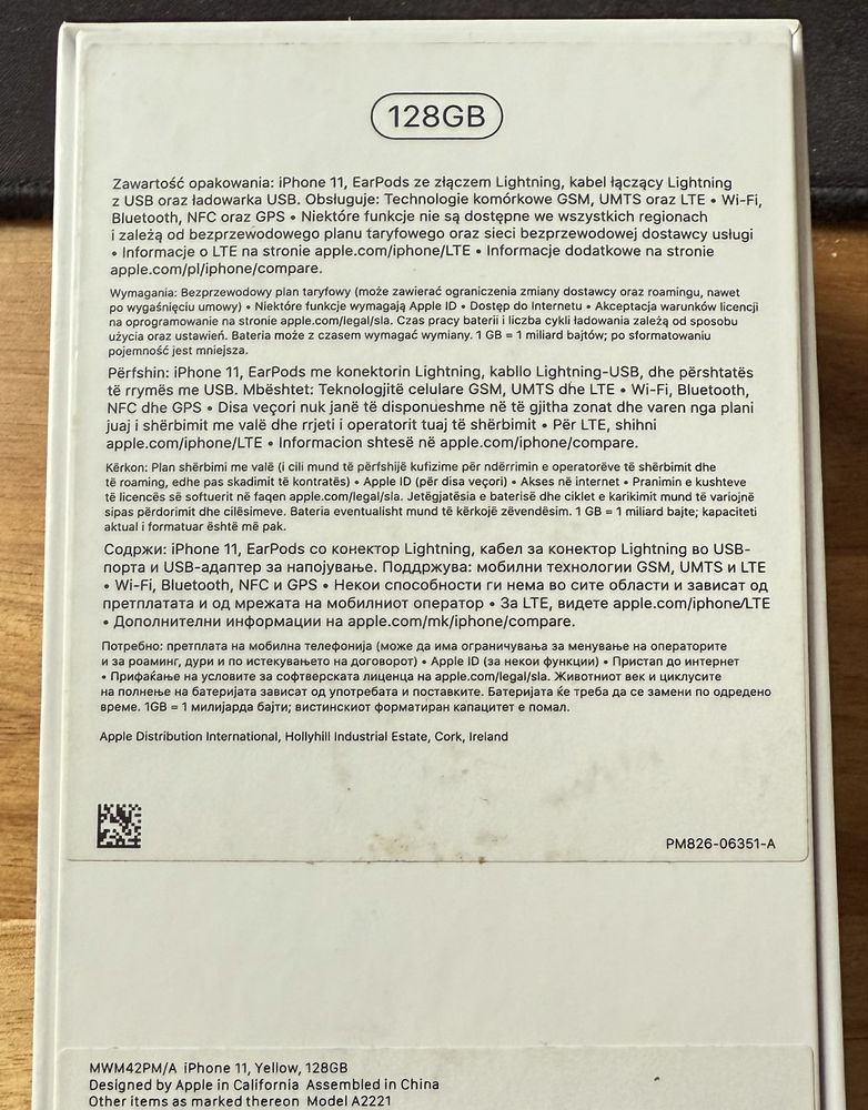 Iphone 11 128GB bateria 79%