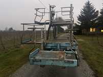 Platforma sadownicza do cięcia Lombardini 3 cylindry 23 KM 4x4