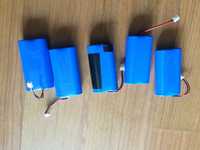 5x Baterias Li Ion 3.7V 4400mAh