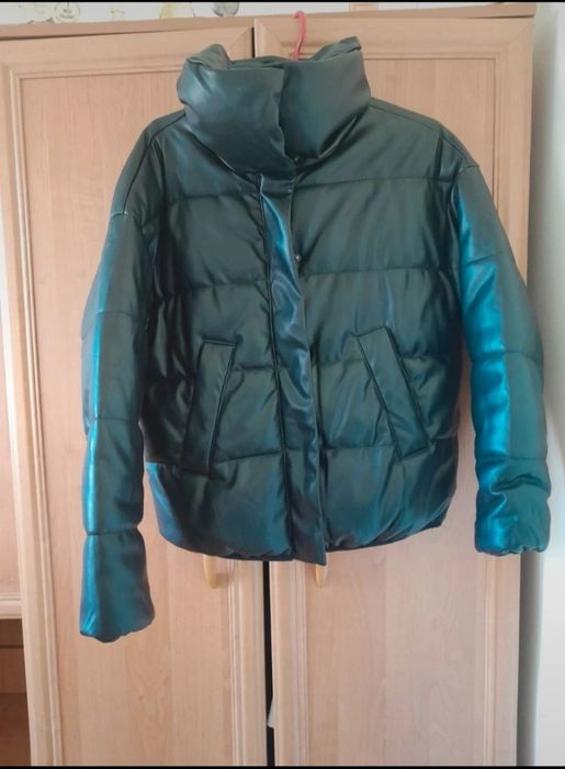 Kurtka zimowa z limitacji skóry