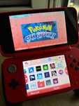 Nintendo 2DS XL, rysik + uchwyt