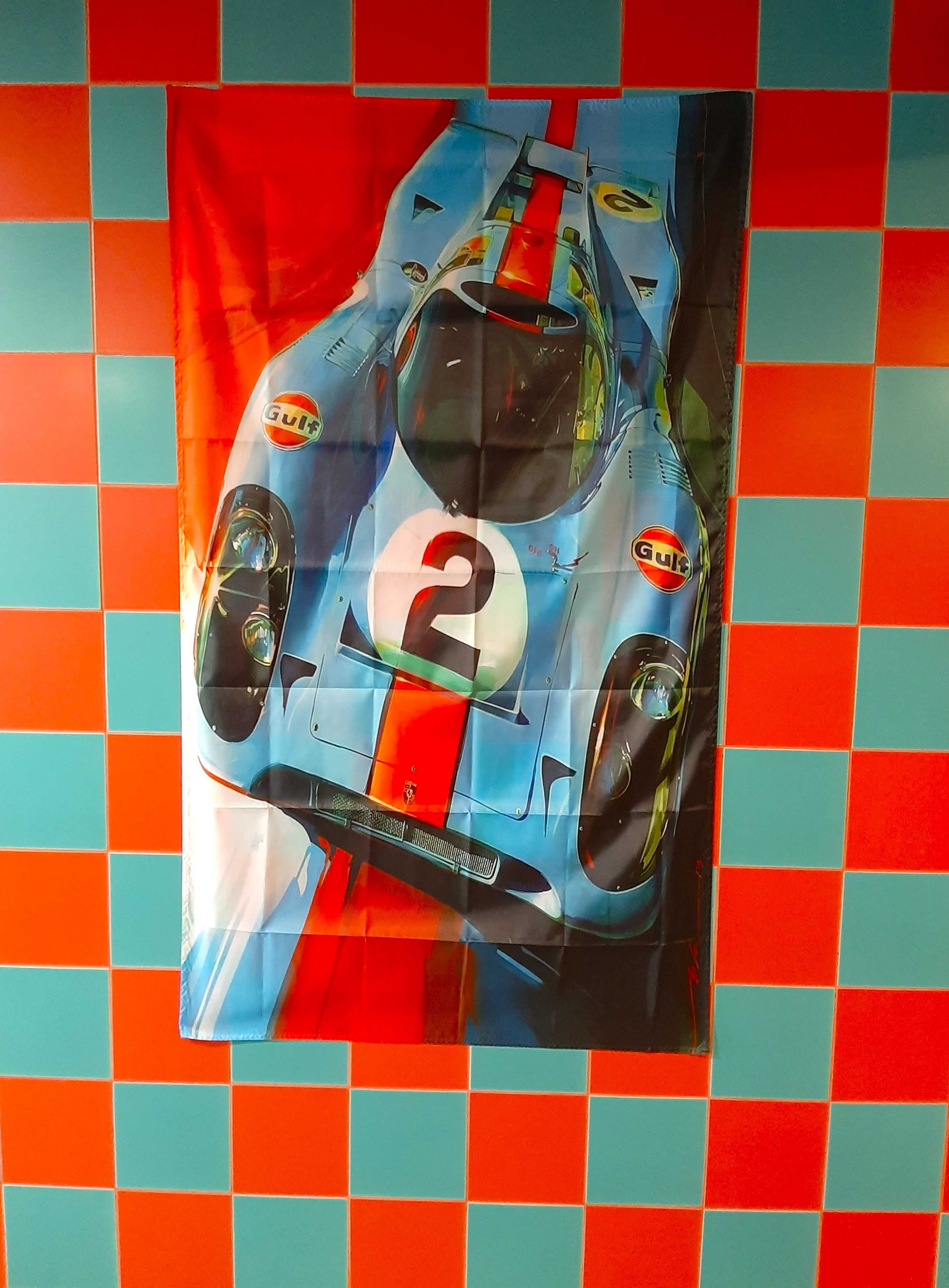 Automobilia Poster em Tecido Porsche 917