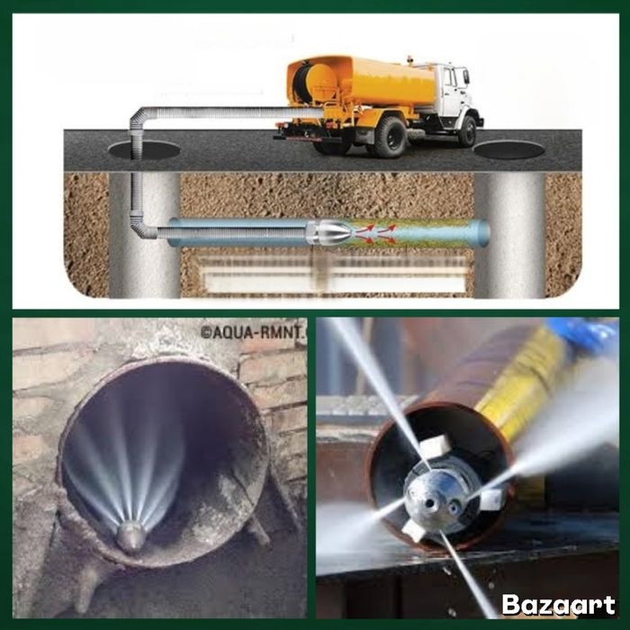 Викачка ям,септиків,туалетів.гідродинамічна промивка,прочистка труб,ям