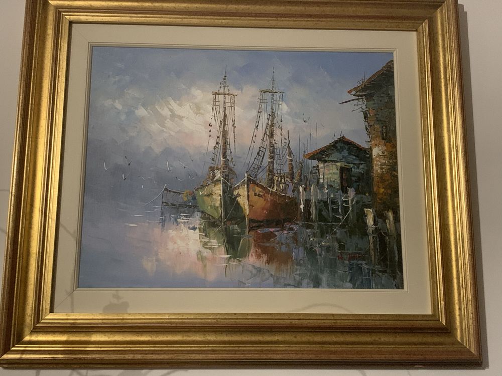 Quadros  em bom estado . Como novos