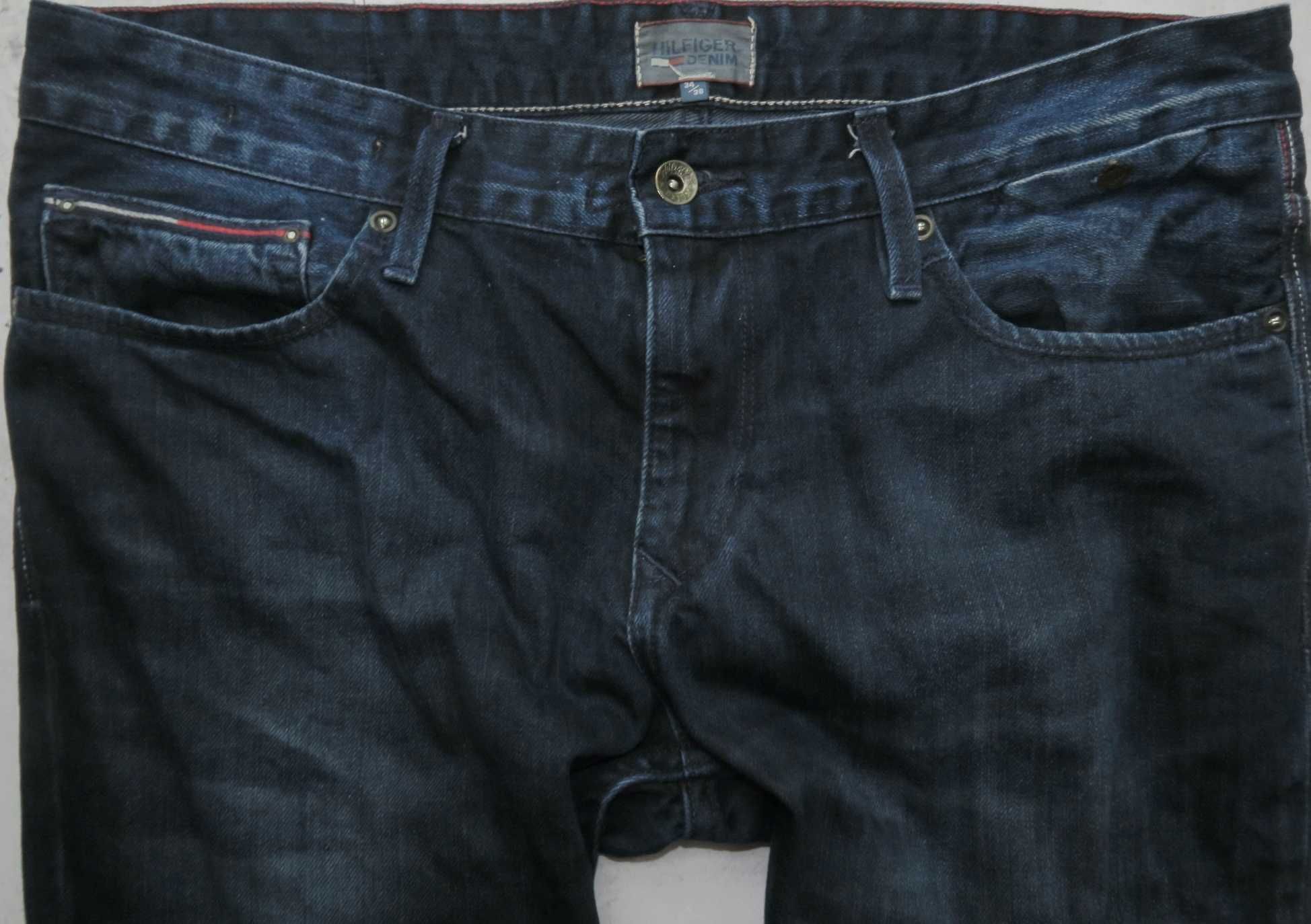 Tommy Hilfiger super zwężane jeansy spodnie 35/36