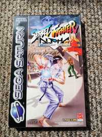 Sega Saturn gra Street Fighter Alpha PAL angielski bez rys