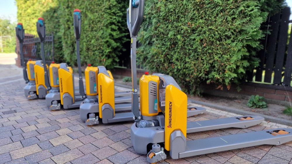 Nowy Jungheinrich AME 15 Elektryczny Wózek Paletowy Paleciak 1500kg