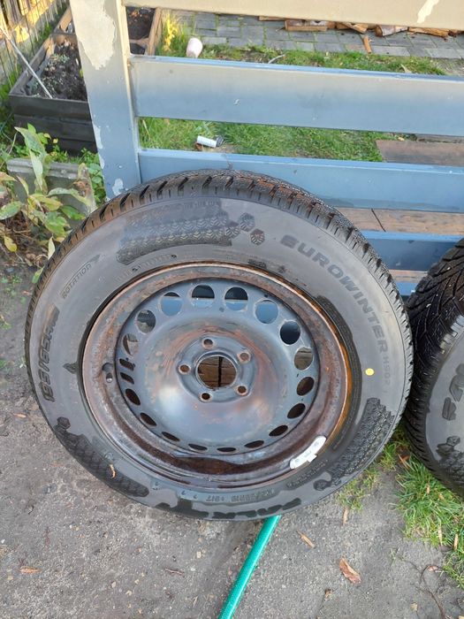 Koła zimowe, opel meriva  5x100 195/65 R15 FALKEN EUROWINTER M+S