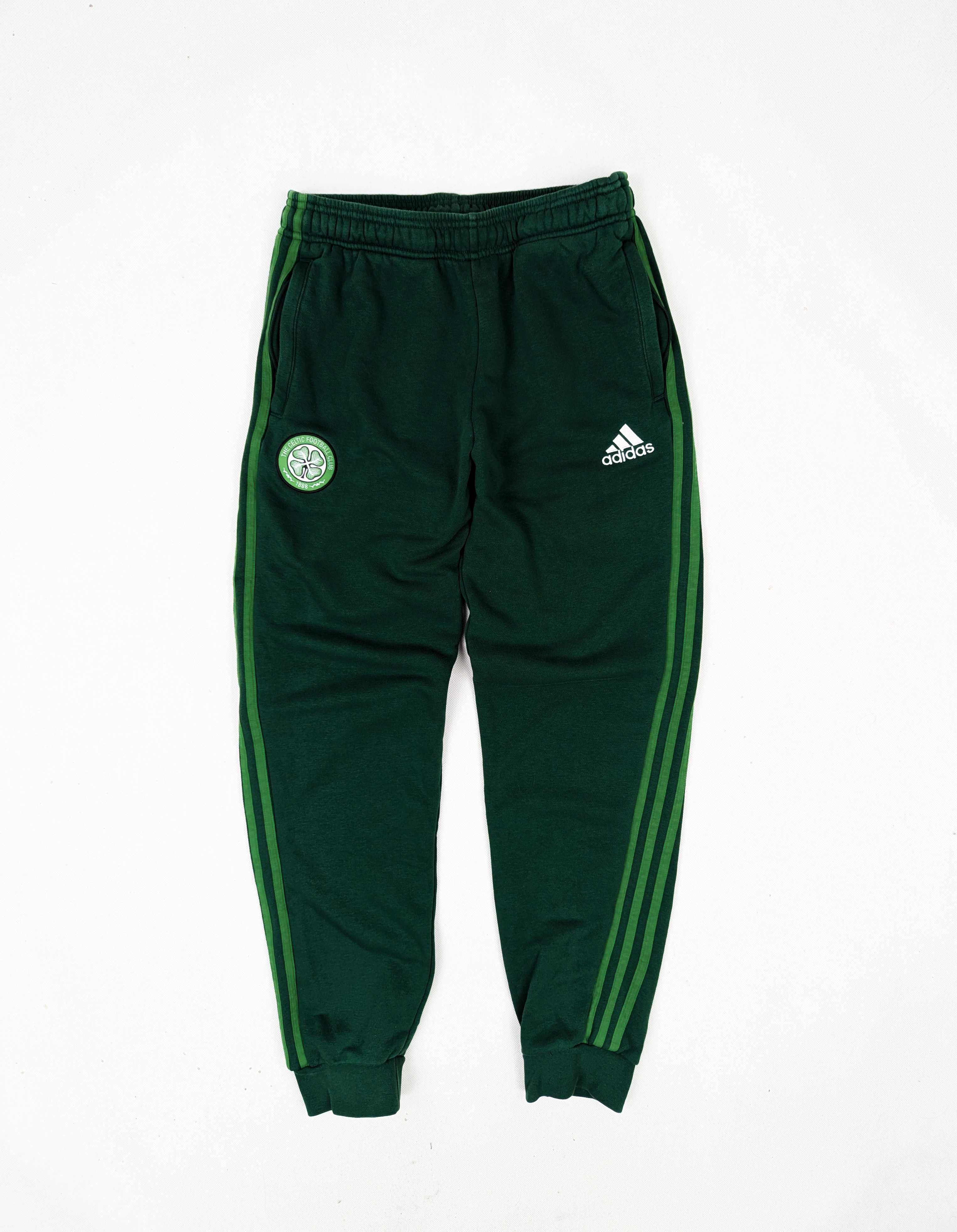 Adidas Celtic zielone spodnie dresowe dresy S logo