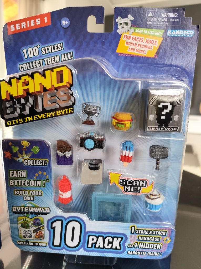 NanoBytes -Zestaw 10 elementów - nowy