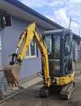 Minikoparka komatsu pc14r kabina 2lyzki transport