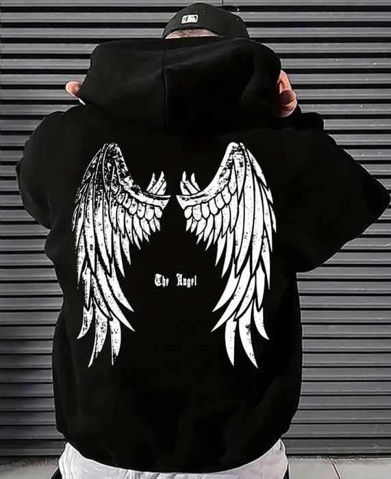 Світшот із принтом Крила