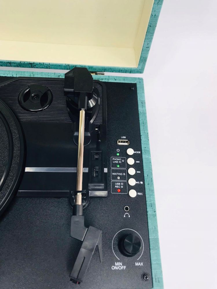 KOFFER Gramofon w walizce z funkcją Bluetooth USB