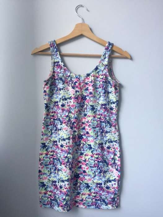 Tunika H&M kwiatki wielokolorowa