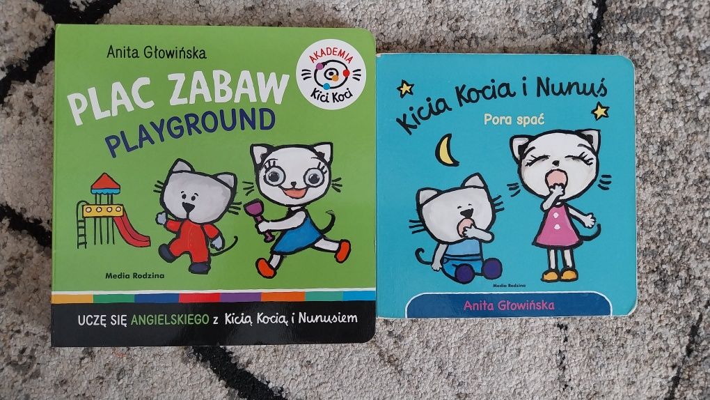 Książki Kicia kocia pora spać, Kicia kocia plac zabaw