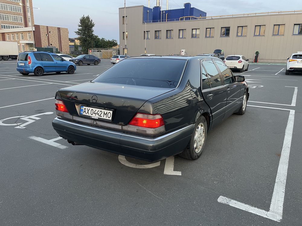 Mercedes w140 4.2 газ/бензин