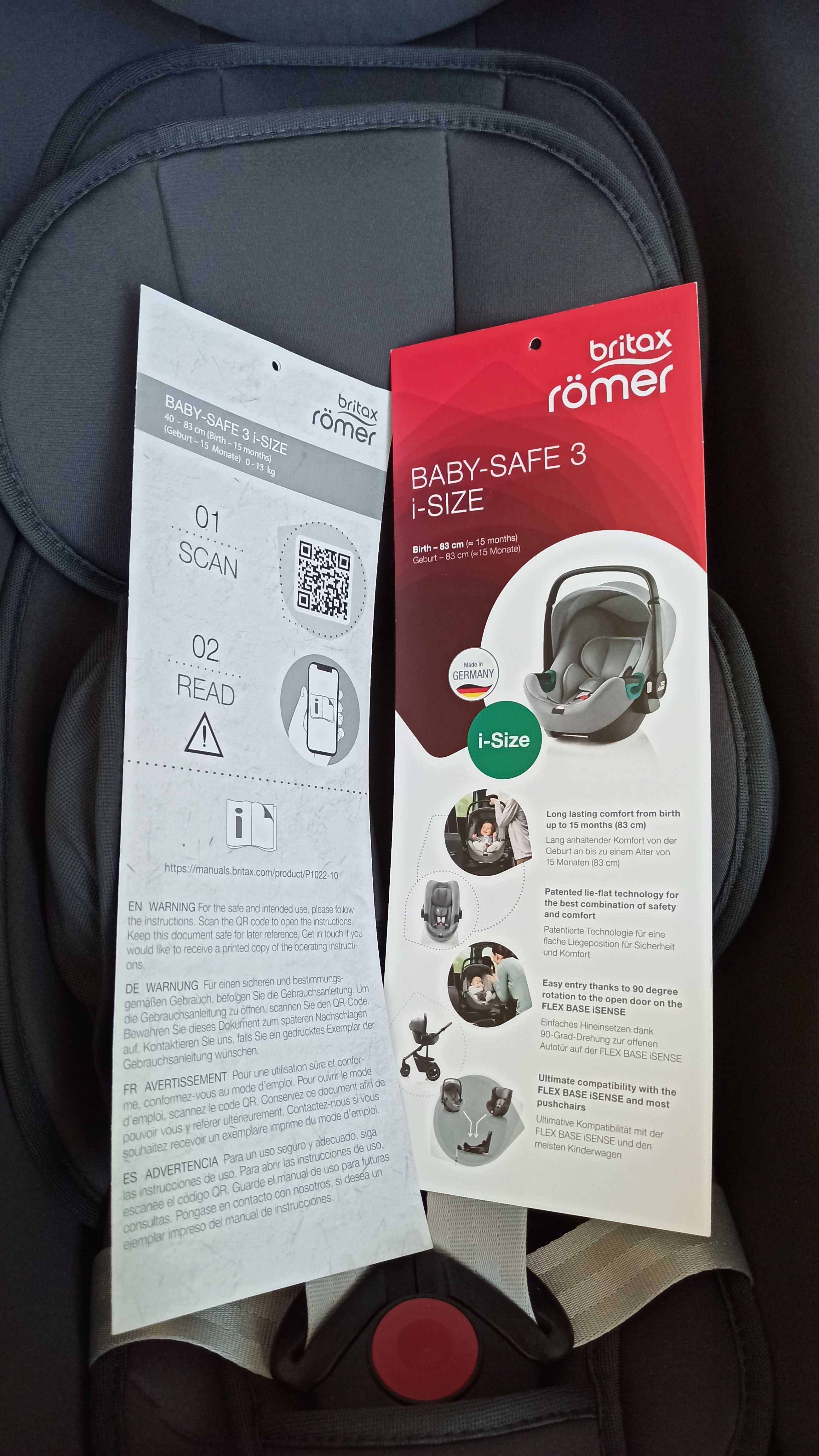 Fotelik Britax Romer Baby Safe 3 i-Size