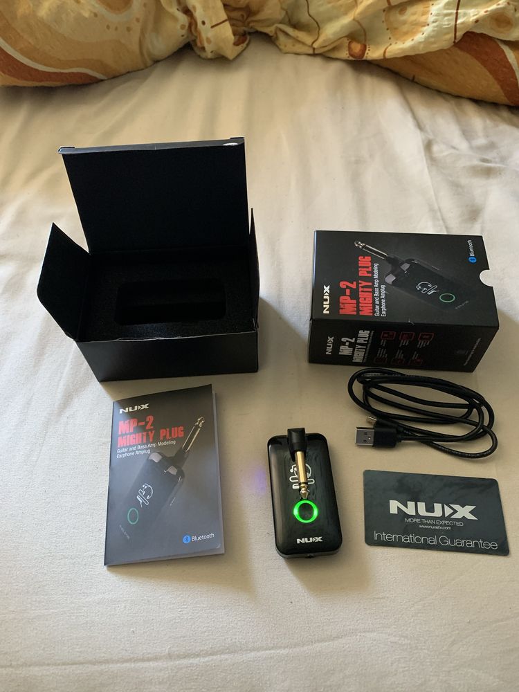 Nux mp 2 mighty plug. Wzmacniacz słuchawkowy jak nowy
