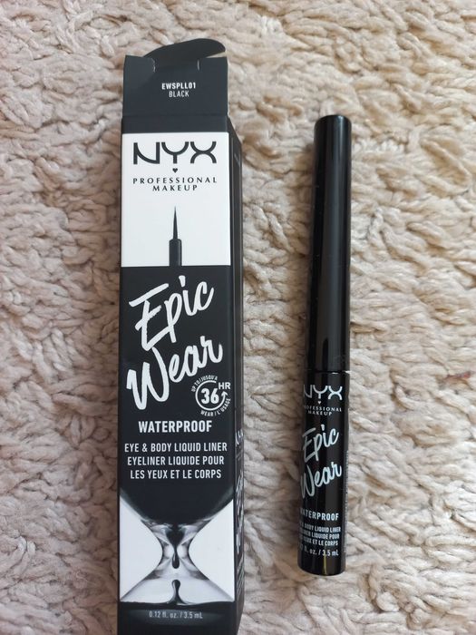 Подводка водостойкая NYX Никс  epic wear чорная чорна 3,5 мл