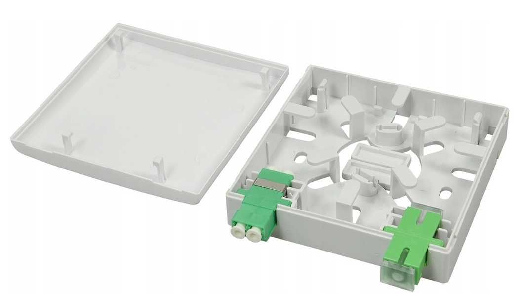 Puszka abonencka FTTH Base Link BL-FTTH-2CIN simplex 2xLCduplex