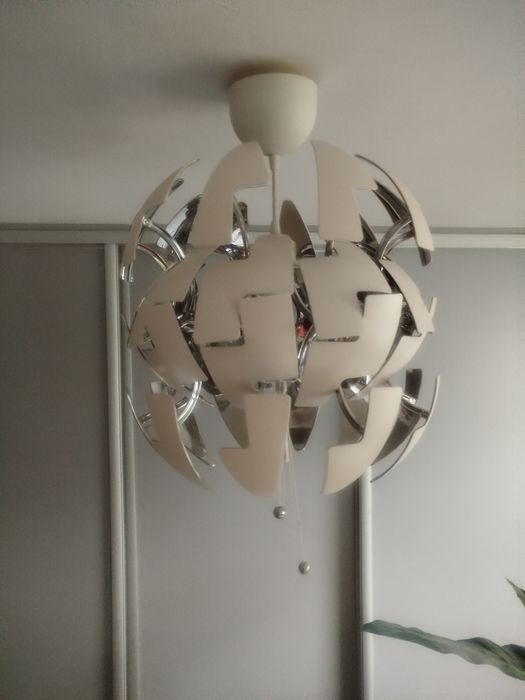 Żyrandol kula z Ikea
