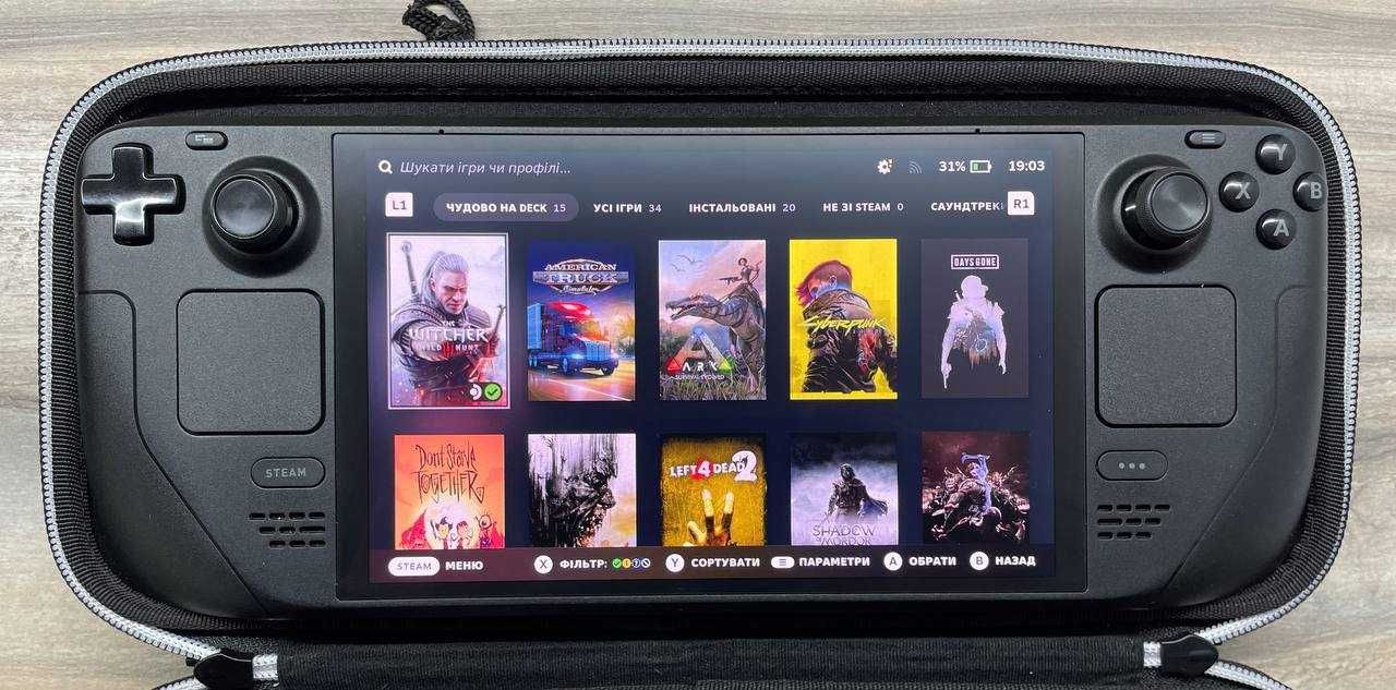 Ігрова приставка Steam Deck OLED 1 TB з гарантією.