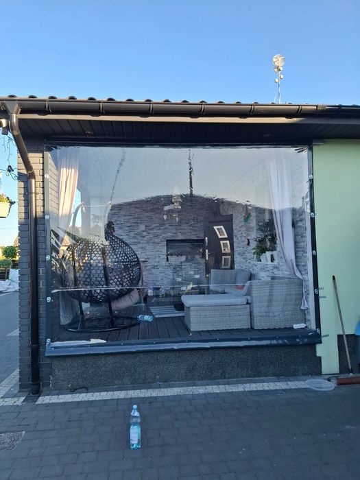 Plandeki na altany tarasy i wiaty | Na wymiar montaż nadruk wysyłka