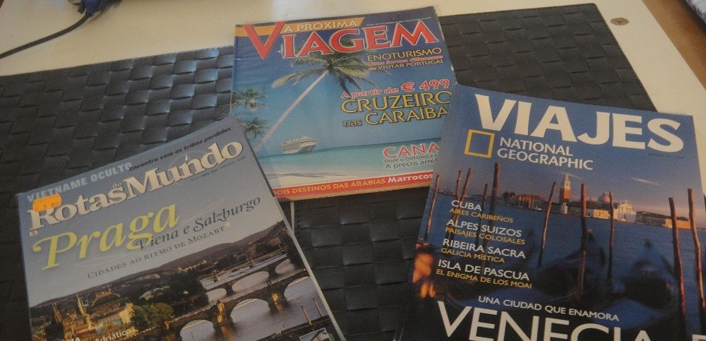 Revistas Antigas sobre Viagens.Total 78