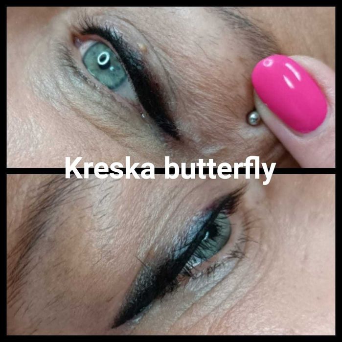 Makijaż permanentny brwi, ust i powiek