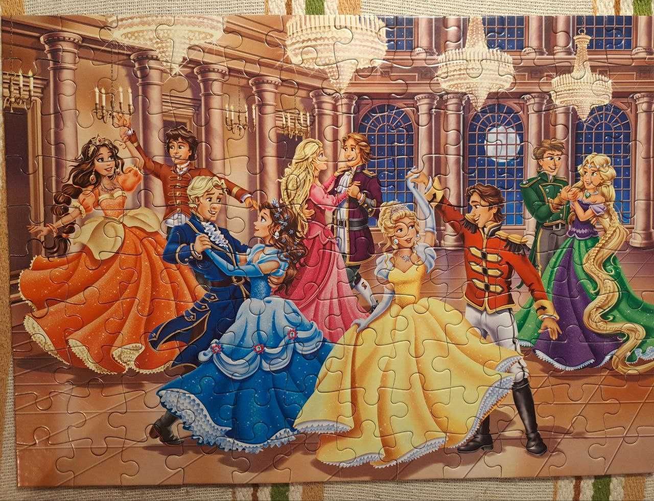 Puzzle 120 el. Princess Ball Castorland