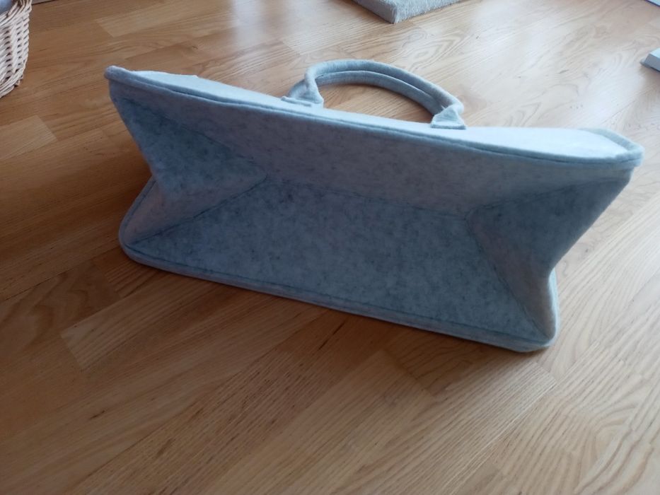 Duża Torba filcowa na koce książki gazety ido auta na zakupy