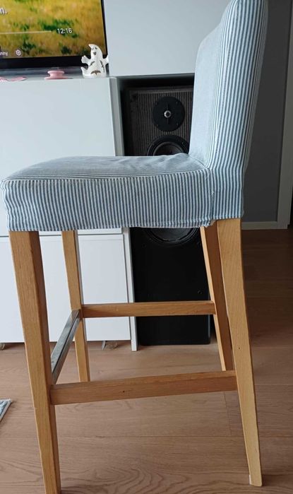 2 hokery barowe wysokie Ikea Henriksdal