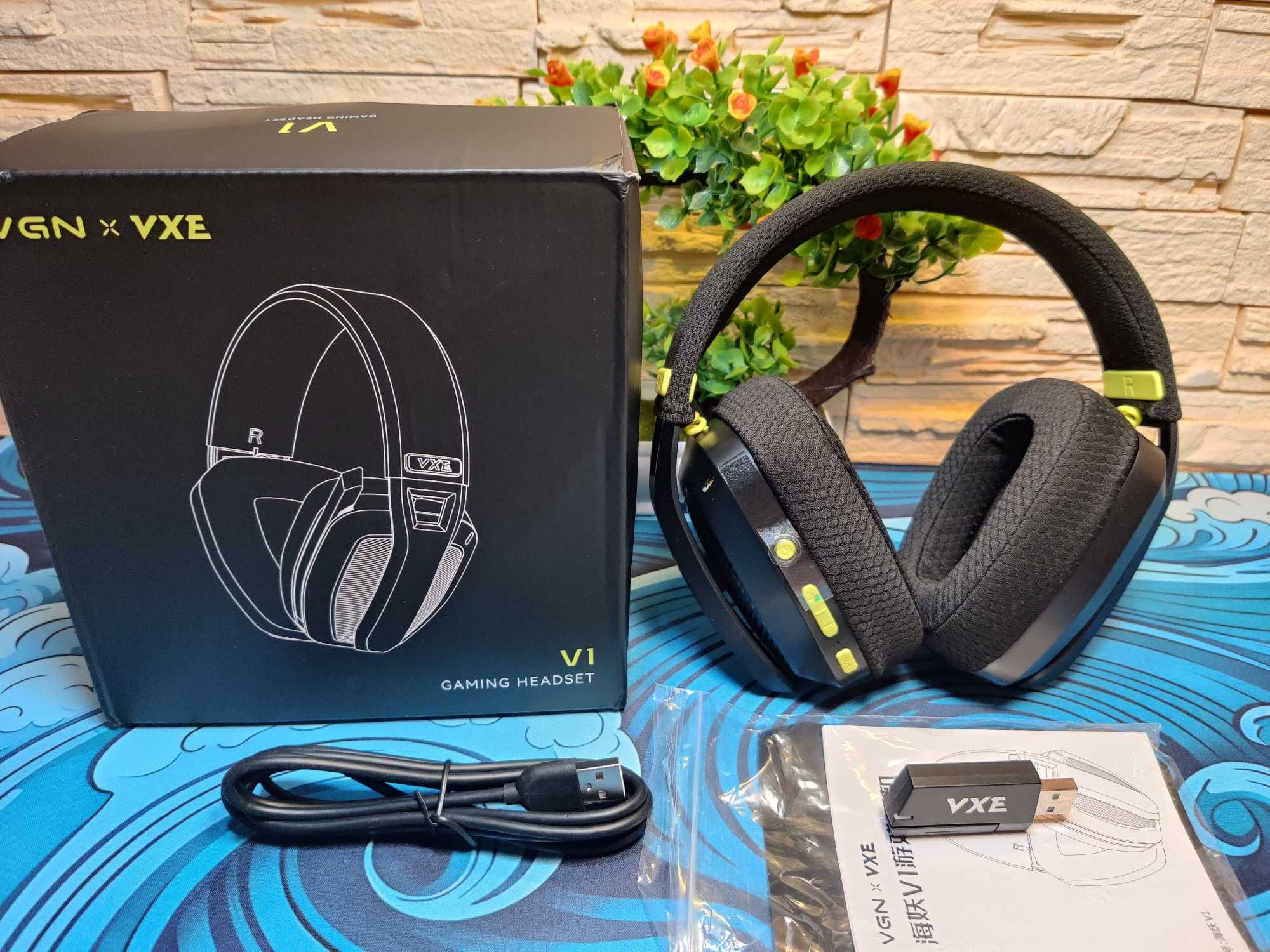 Vgn Vxe Siren V1 — ігрові навушники Bluetooth / 2.4G
