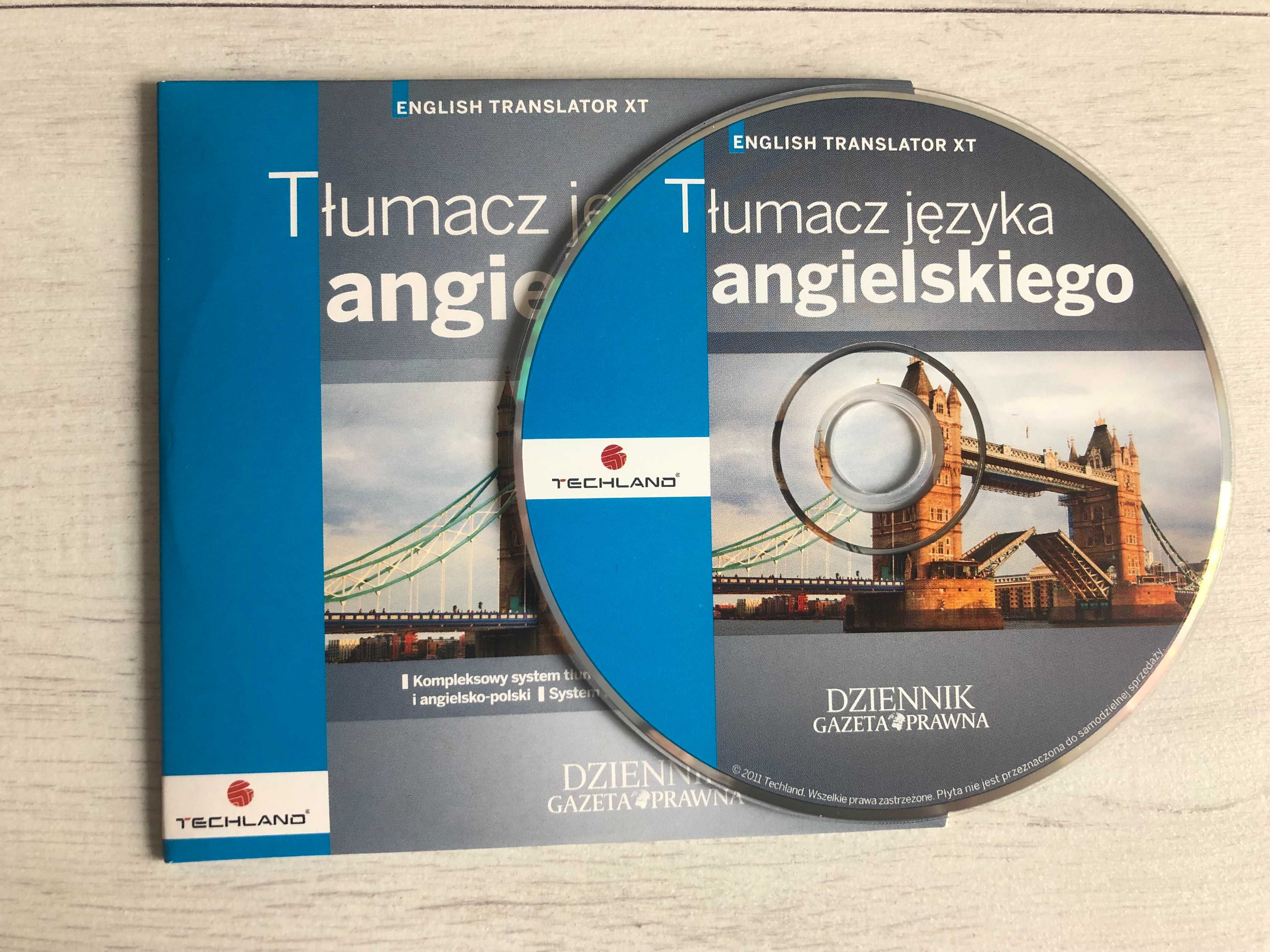 Komputerowy tłumacz języka angielskiego CD