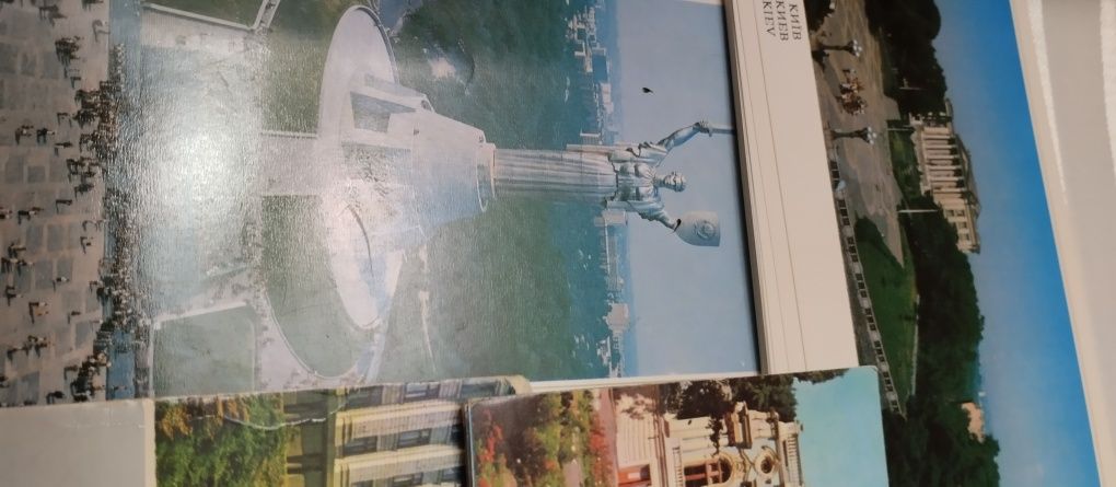 Київ листівки, карта