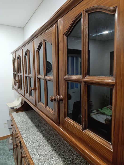 Armários Cristaleira Cozinha/Sala