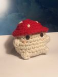 Grzybek na szydełku handmade crochet