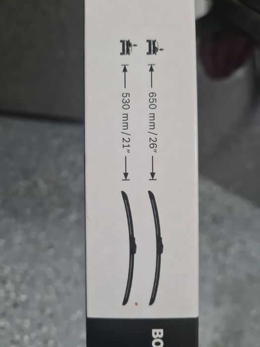 Pióra wycieraczek przód Audi A6 C7