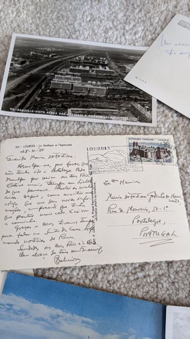 Cartões postais muito antigos