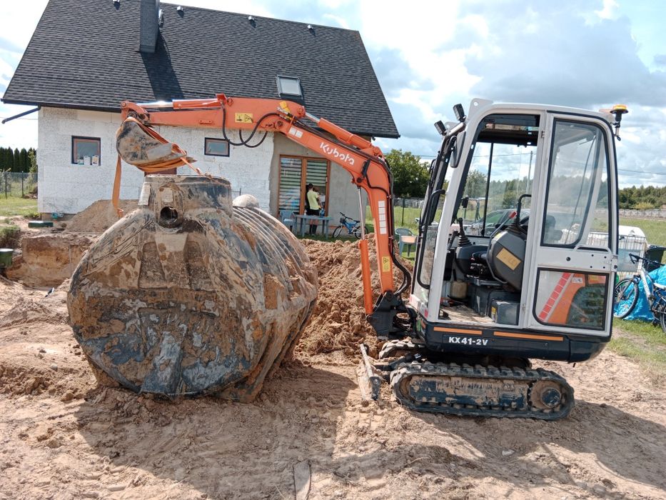 Minikoparka Kubota kx 41-2