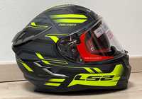 Capacete NOVO LS2 FF327 Challenger. Carbono/Kevlar.EXTRAS.Tam S-M-L