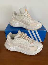 Tenis branco e laranja oznova adidas NOVOS