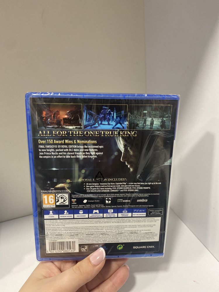 Gra Final Fantasy XV royal edition na ps4 NOWA